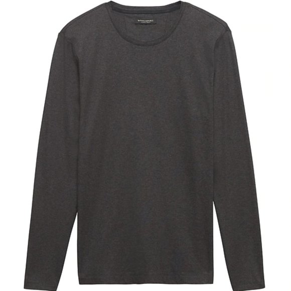 Banana Republic Men's Luxury Touch Long Sleeve Tee